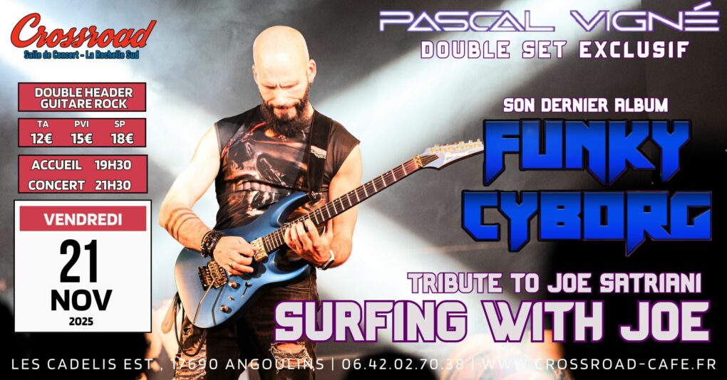 CONCERT | PASCAL VIGNÉ - DOUBLE SET | TRIPLE FX + SURFING WITH JOE