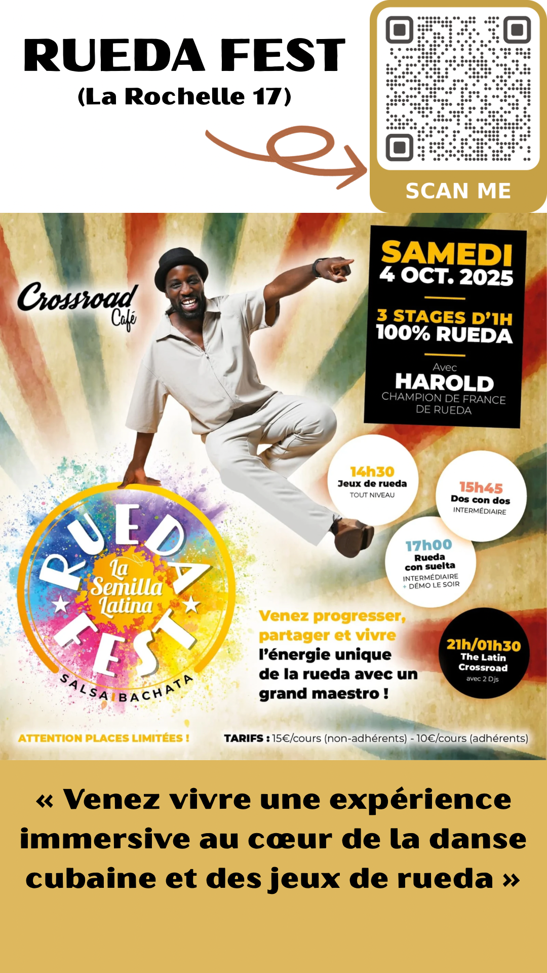 RUEDA FESTIVAL LA SEMILLA LATINA | 14H30