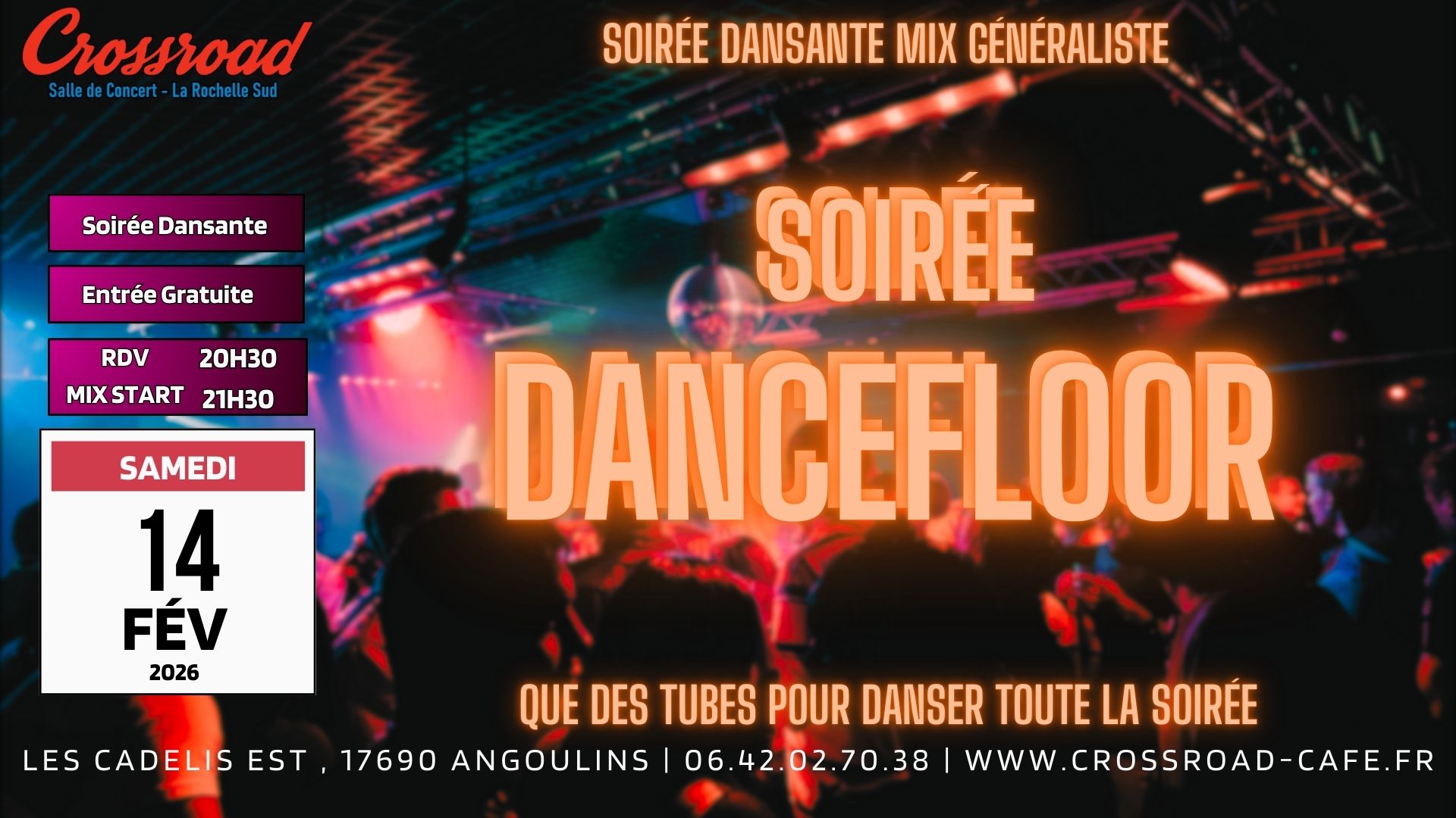 Soirée Dancefloor : Que des tubes pour danser !