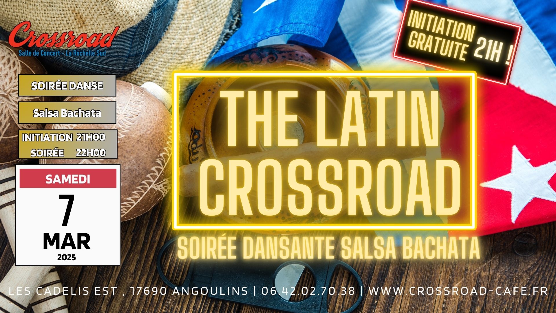 The Latin Crossroad : Soirée SBK by DJ LS de Mars