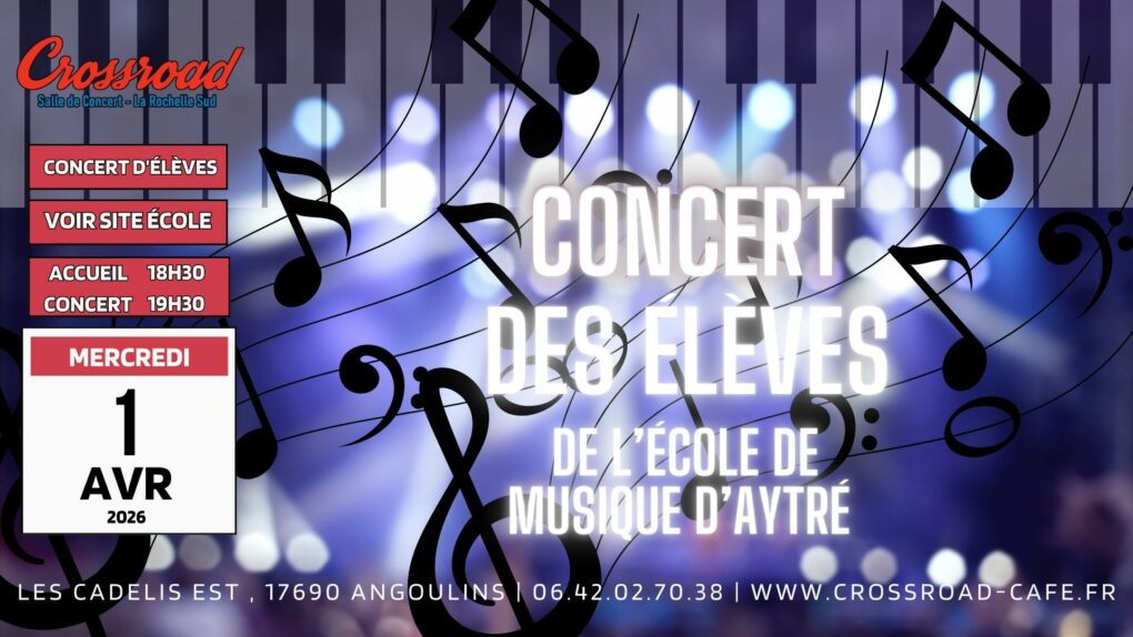 CONCERT | Des élèves de l'école de musique d'Aytré