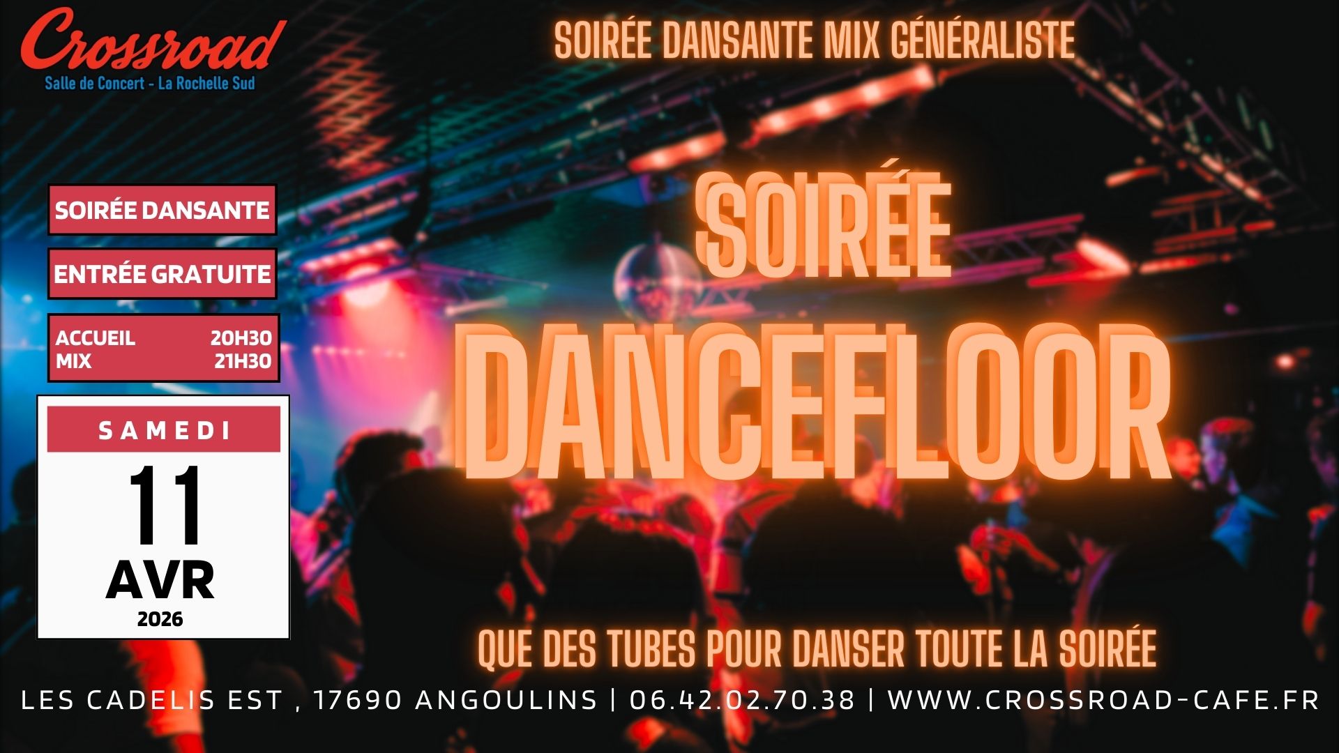Soirée Dancefloor : Que des tubes pour danser !