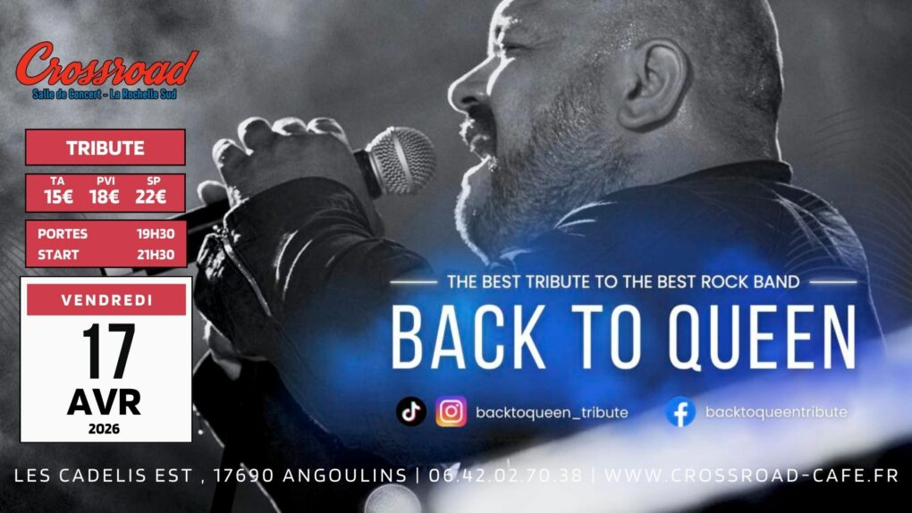 CONCERT | BACK TO QUEEN | Tribute to Queen