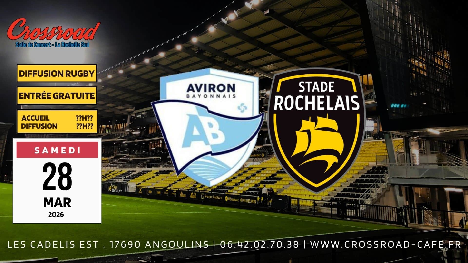 TOP14 | BAYONNE - LA ROCHELLE | ??H